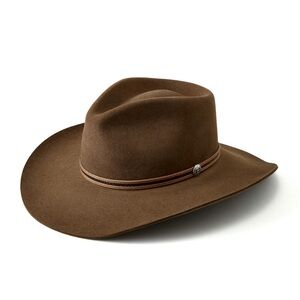 NWT Men's Stetson The Rawlins Cowboy Hat Brown Hat